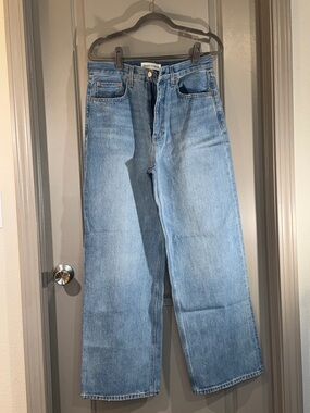 Denim Forum - The 90s Lo-Rise Baggy Wide in 7 Year Bleu Taboo